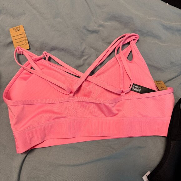 Victoria's Secret PINK Active Sports Bras Bundle of 2 New with Tags Size Medium - Picture 9 of 14